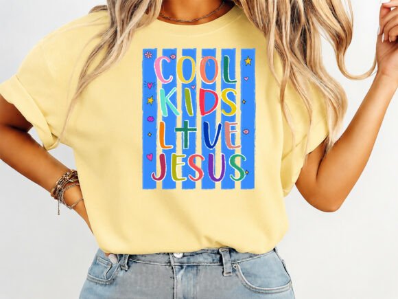 Cool Kids Love Jesus Christian T-Shirt
