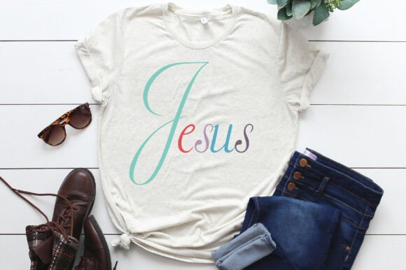 Jesus SVG PNG Motivational T-Shirt Designs