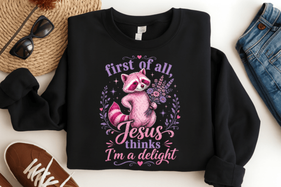 Jesus Thinks I’m a Delight PNG — T-Shirt Designs